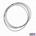 کاسه نمد اورینگ دور بوش موتور TU3 ویژن ژاپن SOA0089